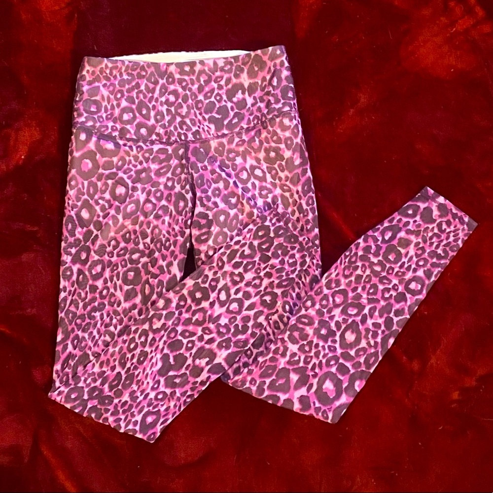 Fabletics Mesh High-Rise Animal Print Leggings